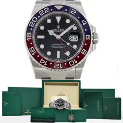 ROLEX GMT-MASTER II 126710BLRO PEPSI STEEL 40MM *WARRANTYDATED 4/2025* #RL584.25