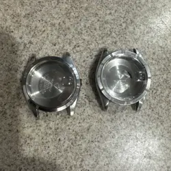 ROLEX 1500 AND 1501 CASES ONLY NO DIAL NO MOVEMENT