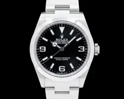 ROLEX EXPLORER I 40MM SS BLACK DIAL 2024