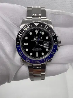 ROLEX GMT-MASTER 2 “BATMAN” BLACK DIAL 40MM WATCH - 116710BLNR - WATCH ONLY