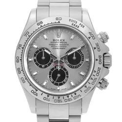 ROLEX COSMOGRAPH DAYTONA 116509 STEEL AND BLACK Z NUMBER SECOND HAND MENS