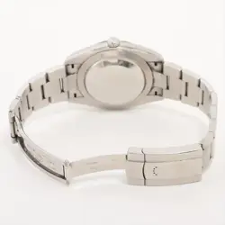 ROLEX OYSTER PERPETUAL 124300 SS AT SILVER-FACE 1 EXTRA LINK