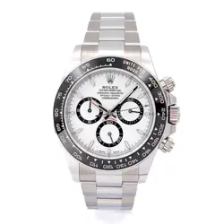 ROLEX COSMOGRAPH DAYTONA 126500LN OYSTERSTEEL WHITE DIAL 40MM MEN'S WATCH