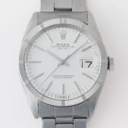 ROLEX OYSTER PERPETUAL DATE 1501 VINTAGE SELF-WINDING SS CASE & BELT 1969