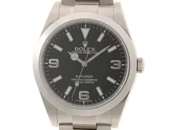 ROLEX EXPLORER I 214270 BLACK AUTOMATIC #044
