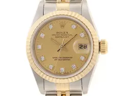 ROLEX DATEJUST 26 69173G OLD 10PD 18YG/ AUTOMATIC #098