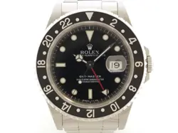 ROLEX GMT MASTER I 16700 BLACK AUTOMATIC #006