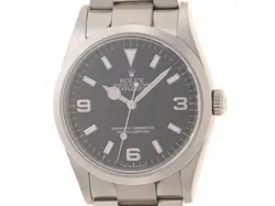 ROLEX EXPLORER I 36MM 114270 BLACK AUTOMATIC #080