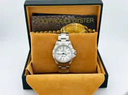 ROLEX EXPLORER II 16570 WHITE DIAL STAINLESS STEEL BOX BOOKLET 40MM
