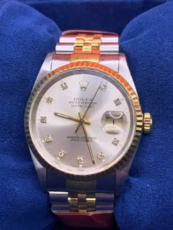 TWO-TONE DIAMOND DIAL