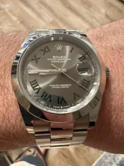 ROLEX DATEMUST 41MM WIMBLEDON
