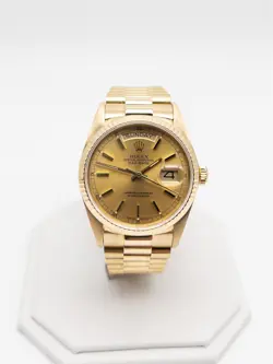 $40,000 ROLEX 18038 MENS DAY DATE PRESIDENT 18K YELLOW GOLD WATCH SERVICED