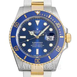 ROLEX 126613LB SUBMARINER DATE BLUE BEZEL STEEL /18K GOLD  41MM COMPLETE