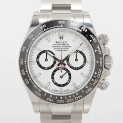 ROLEX DAYTONA 126500LN SS AT WHITE DIAL