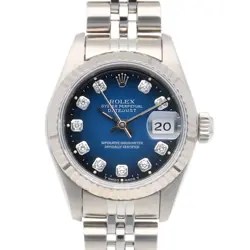 ROLEX DATEJUST WATCHES 69174G STAINLESS STEEL K18 WHITE GOLD R NUMBER USED