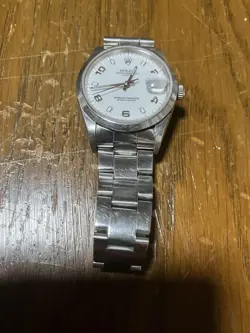 ROLEX 15200 Perpetual DATEJUST Automatic Self Winding Stainless Steel Date White