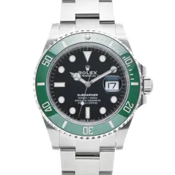 USED ROLEX SUBMARINER DATE 126610LV BLACK MEN'S WATCH #422128