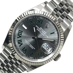USED ROLEX DATEJUST 36 126234 GRAY CASE SIZE 36MM×36MM MEN'S WATCH #424128