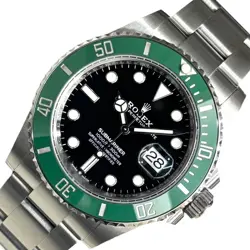 USED ROLEX SUBMARINER 126610LV BLACK CASE SIZE 41MM MEN'S WATCH #412128