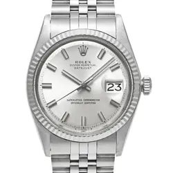 USED ROLEX DATEJUST 1601 SILVER CASE SIZE 36MM×36MM MEN'S WATCH #432928