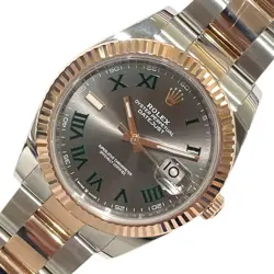 USED ROLEX DATEJUST 41 126331 GRAY CASE SIZE 41MM MEN'S WATCH #411028