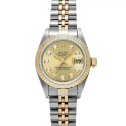 USED ROLEX DATEJUST 69173G CASE SIZE 26×26MM LADIES WATCH #421828