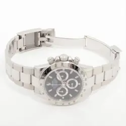 ROLEX COSMOGRAPH DAYTONA 116520 SS AT BLACK DIAL 1 EXTRA LINK