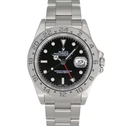 USED ROLEX EXPLORER 2 16570 BLACK CASE SIZE 40.0MM MEN'S WATCH #418128