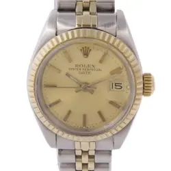 ROLEX DATEJUST 6917 AUTOMATIC WATCH 18K YELLOW GOLD/STAINLESS STEEL GOLD