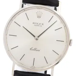 ROLEX 3833 CELLINI K18WG CAL.1600 HAND WOUND MEN 879967
