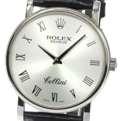 ROLEX 5115 CELLINI K18WG CAL.1602 HAND WOUND MEN 771565
