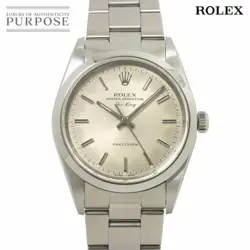 ROLEX AIR KING 14000M P MEN WATCH SILVER AUTOMATIC WATCH AIRKING 90269328