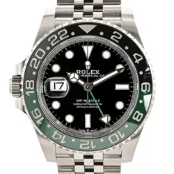 USED ROLEX GMT MASTER 2 126720VTNR/J BLACK CASE SIZE 40MM MEN'S WATCH #41028