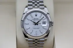ROLEX 126334 SILVER INDEX DATEJUST 41MM 2025