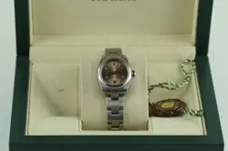 ROLEX DATEJUST 176200  CLASSIC STAINLESS STEEL WATCH | GREAT CONDITION PINK DIAL