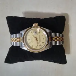 ROLEX LADY-DATEJUST 69173 TWO TONE JUBILEE BAND 18K GOLD BEZEL