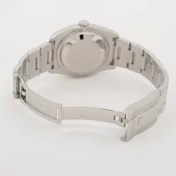 ROLEX DATEJUST 116234 SS×WG AT SILVER-FACE OYSTER BRACELET 1 EXTRA LINK