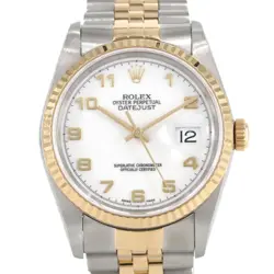 ROLEX  DATEJUST 16233 SSXYG AUTOMATIC R NUMBER R45_0428