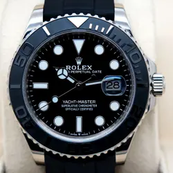 ROLEX 226659 YACHTMASTER 42 18K WHITE GOLD