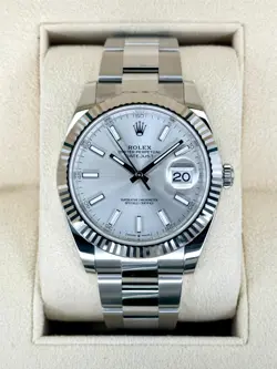 NEW 2025 ROLEX DATEJUST 41MM 126334 STAINLESS STEEL OYSTER SILVER DIAL