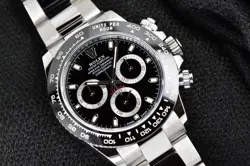 2021 ROLEX DAYTONA COSMOGRAPH BLACK DIAL STAINLESS STEEL 116500LN FULL SET