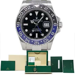 ROLEX GMT-MASTER II 116710BLNR 40MM STAINLESS STEEL BATMAN *2020* MEN'S #2225-1