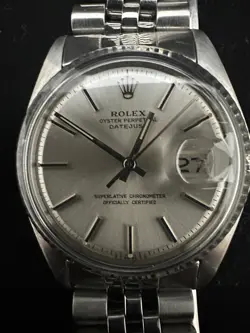VINTAGE EARLY 1980'S ROLEX DATEJUST. JUST SERVICED.