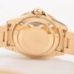 ROLEX SUBMARINER 16618 YG AT BLUE-FACE 1 EXTRA LINK
