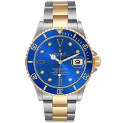 40MM GOLD/STEEL BLUE