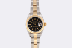 ROLEX DATEJUST 69173 STAINLESS STEEL & 18K YELLOW GOLD 26MM WATCH