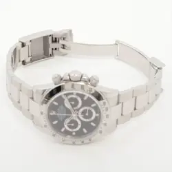 ROLEX COSMOGRAPH DAYTONA 116520 SS AT BLACK DIAL 2 EXTRA LINKS
