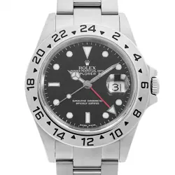 ROLEX EXPLORER II 16570 BLACK D NUMBER SECOND HAND MENS