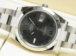 ROLEX DATEJUST 41 SLATE ROMAN OYSTER BRACELET 126300 '25  UNUSED MENS126300