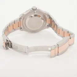 ROLEX YACHT‑MASTER 126621 SS×PG AT BLACK DIAL